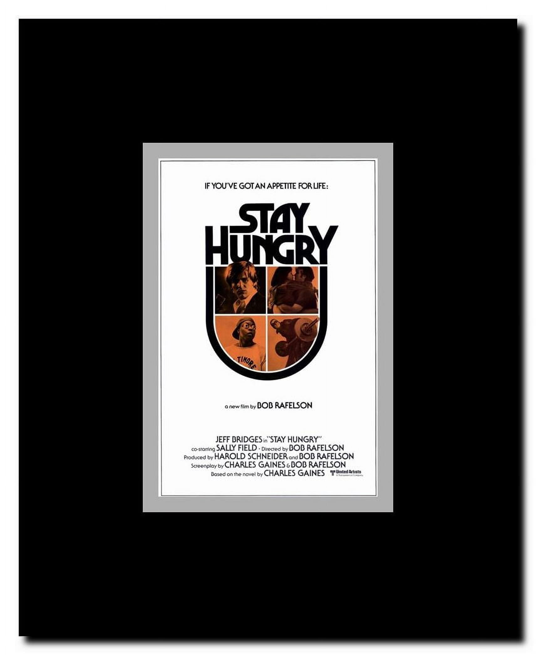 Stay Hungry Framed Movie Poster