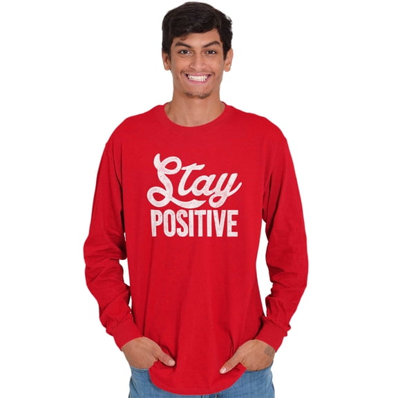 Stay Inspiration Motivation Gym Long Sleeve TShirt Men Women Brisco Brands L