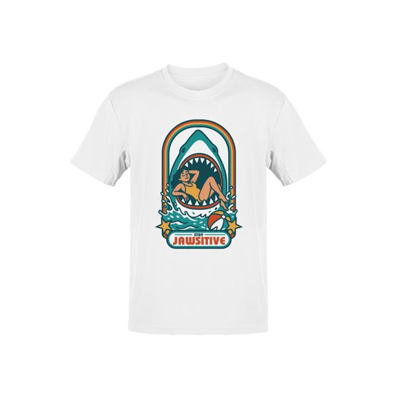 Stay Jawsitive Relaxed Vibes Men's T-shirt