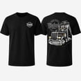 thumbnail image 1 of Stay Loaded Truck Graphic T-Shirt, Retro Big Rig Trucker Tee, Unisex Classic Fit, 1 of 9