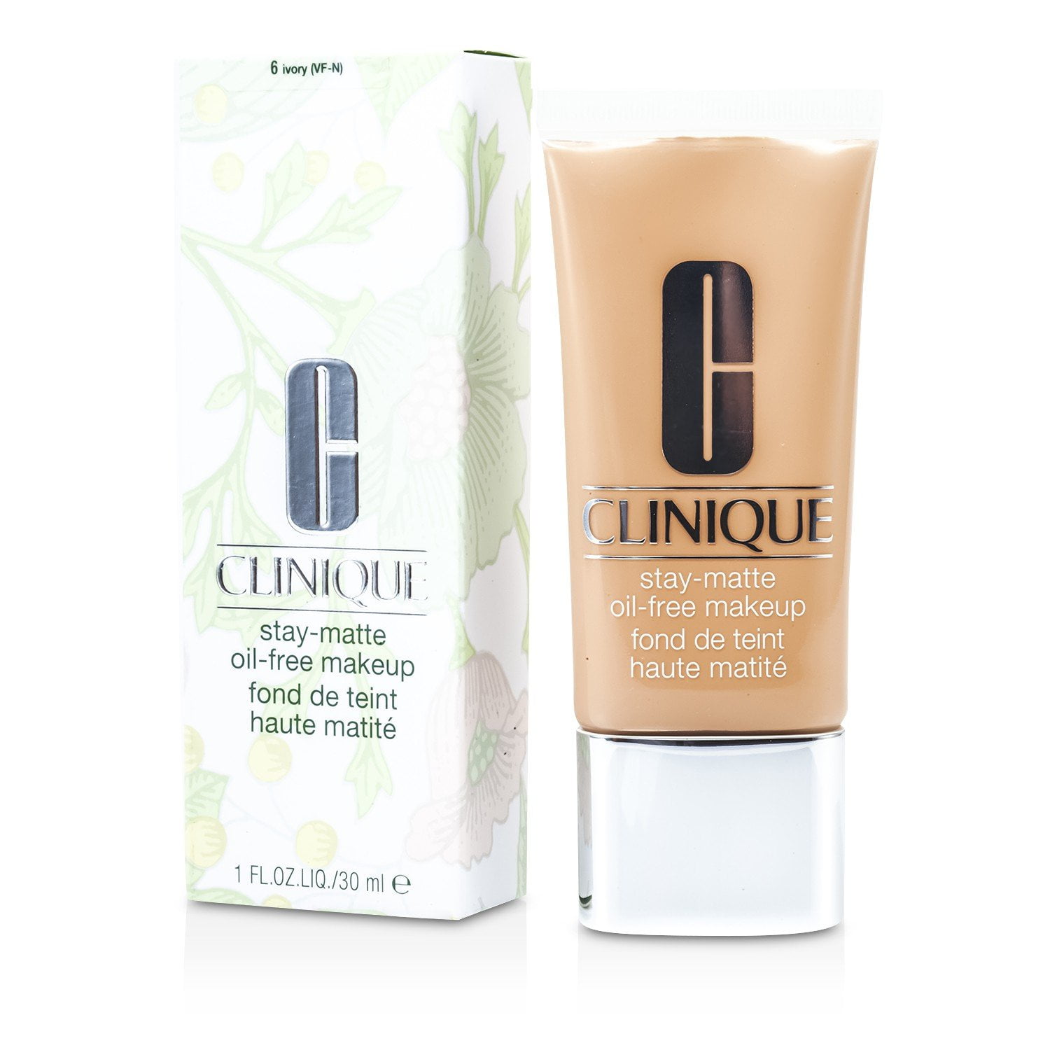 Stay-Matte Oil-Free Makeup - 6 Ivory VF - N by Clinique for Women - 1 oz Makeup