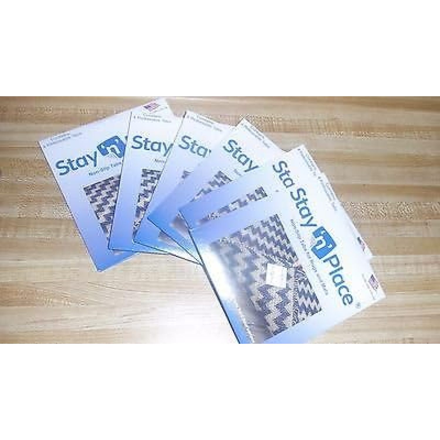 Stay N Place SNP3x3TABS 3" X 3" Rug Slip Resistant Tabs 4 Pack