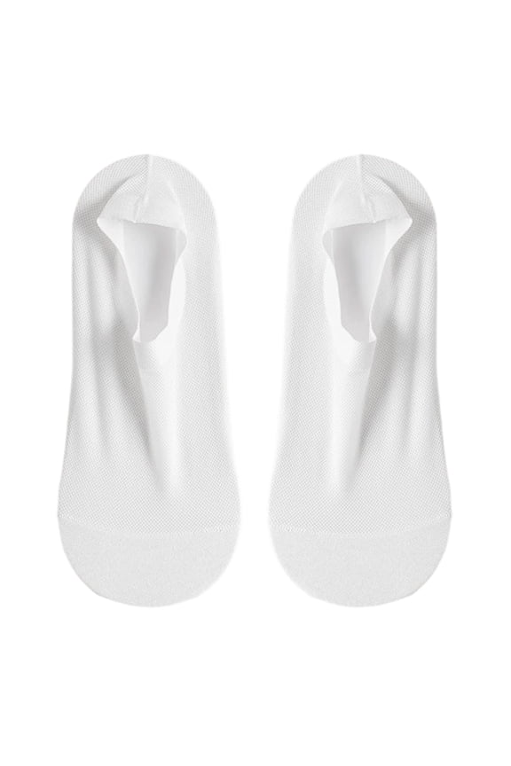 Stay On Silicone Grip Ankle Socks Moisture Wicking Mesh Fabric Comfort Invisible Low Cut Liner Socks For Men Daily Wear