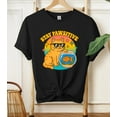 thumbnail image 1 of Stay Pawsitive Cat T-Shirt: Retro 90s Graphic Tee for Cat Lovers, 1 of 5