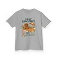 thumbnail image 1 of Stay Pawsitive Kids T-Shirt, Cute Dog & Cat Beach Graphic Tee, Summer Animal Shirt for Girls and Boys, Kids Beach Vibes Tee, 1 of 5
