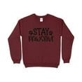 thumbnail image 1 of Stay Pawsitive Sweatshirt, Dog Sweatshirt, Dog Lover, Animal Rescue Sweatshirt, 1 of 9