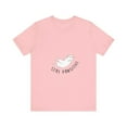 thumbnail image 1 of Stay Pawstive Unisex Tee: Dog Lover Airlume Cotton T-Shirt, 1 of 5