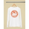 thumbnail image 1 of Stay Positive Energy Long Sleeve Women's -SelectDesign Designs, 1 of 4