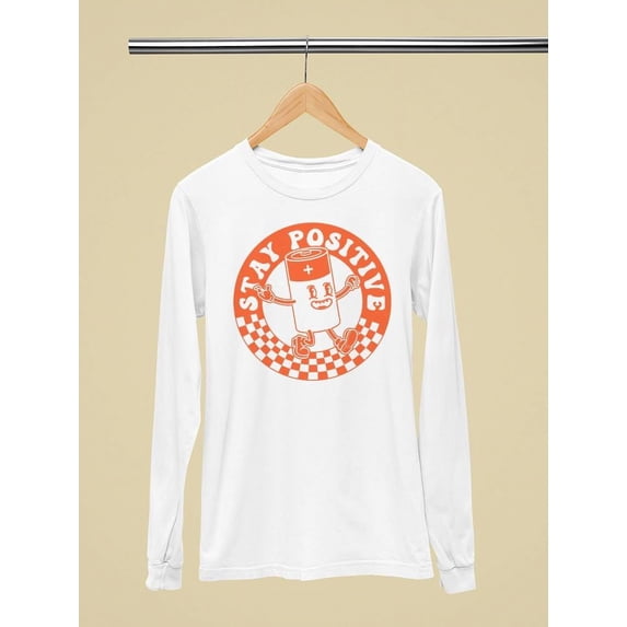 Stay Positive Energy Long Sleeve Women's -SelectDesign Designs