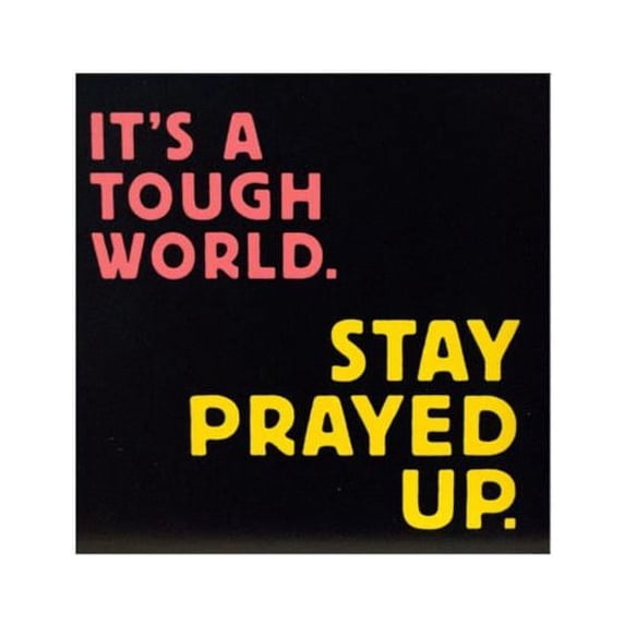 Stay Prayed Up Box Print Wall Art (Available in a pack of 6)