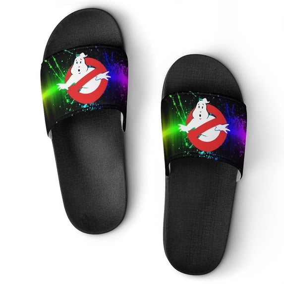 Stay-Puft Ghostbusters Unisex Slippers Summer Beach Slippers Casual Non Slip Comfortable Slide Sandals Home Slippers For Men Women