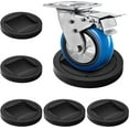 Stay Put with Bed Stoppers 6 Pack Furniture Wheel Stopper for
