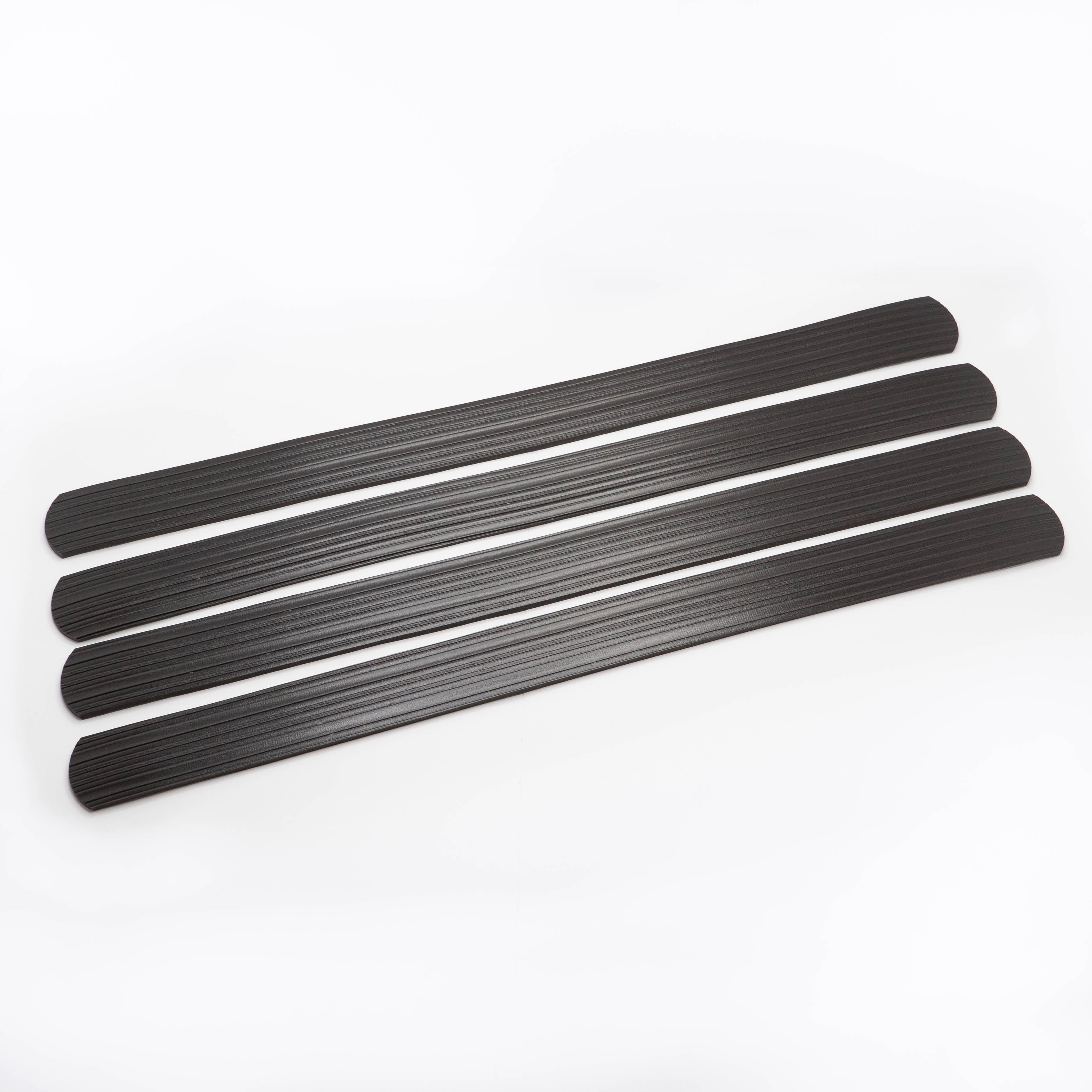 Stay! Black Self-Adhesive Anti-Slip Furniture Gripper Pads, Set of 2