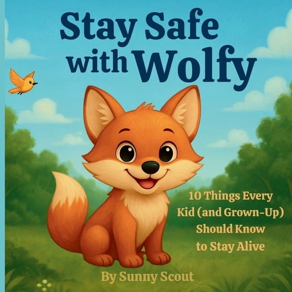 Wolfy Books Stay Safe with Wolfy: 10 Things Every Kid (and Grown-Up) Should Know to Stay Alive, Book 1, (Paperback)