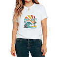 thumbnail image 1 of Stay Salty Retro Wave Palm Tree Island Graphic Timeless Versatile Tees T-shirt Christian Tops Short Sleeve White S-5XL, 1 of 4