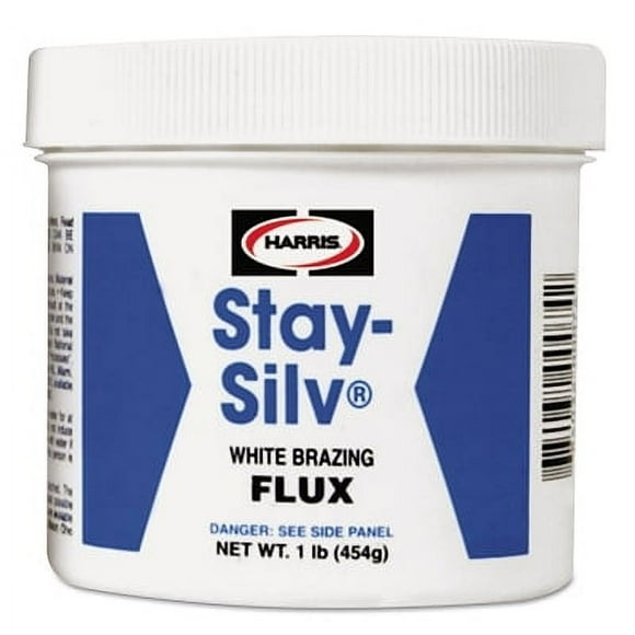 Stay-Silv Brazing Flux, 1/2 lb Jar, Black | Bundle of 2 Packs