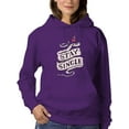 thumbnail image 1 of Stay Single! Hoodie Women -Smartprints Designs, Female Large, 1 of 4