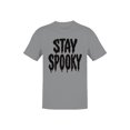 thumbnail image 1 of Stay Spooky Halloween Vibes Men's T-shirt, 1 of 3