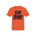 thumbnail image 1 of Stay Spooky Halloween Vibes Men's T-shirt, 1 of 3