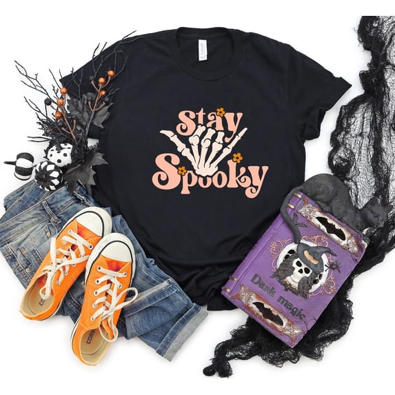 Stay Spooky Shirt, spooky vibes, hocus pocus shirt, Sanderson sisters, season tee, fun season shirt, cute season shirt, All Size S-5Xl