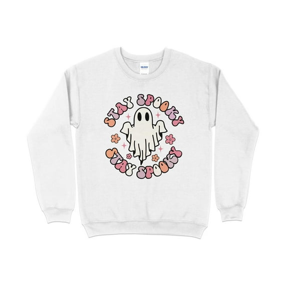 Stay Spooky Sweatshirt, Crewneck Sweatshirt, Halloween Shirt, Spooky Season Tee, Funny Halloween Shirt, Fall Sweatshirt for Women