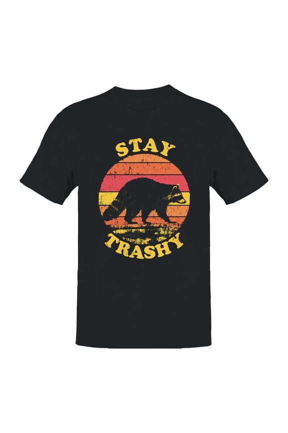 Stay Trashy Raccoon Vintage Men's T-shirt