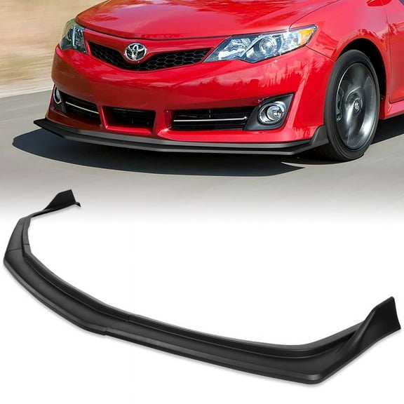 Stay Tuned Performance 2-PU-343, Front Bumper with 3-Piece Kit fits 2012-2014 Camry SE Matt Black