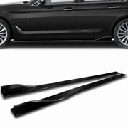 Stay Tuned Performance 86 x 4 Universal Painted Black Side Skirt Extension Rocker Splitters Lip 6PCS