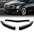 thumbnail image 1 of Stay Tuned Performance For 15-18 Cadillac ATS Painted Black Front Bumper Body Kit Splitter Spoiler Lip, 1 of 5