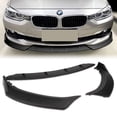 thumbnail image 1 of Stay Tuned Performance For 16-19 BMW 320i 328i 330i F30 F35 Matt Black Front Bumper Body Kit Lip 3PC, 1 of 5