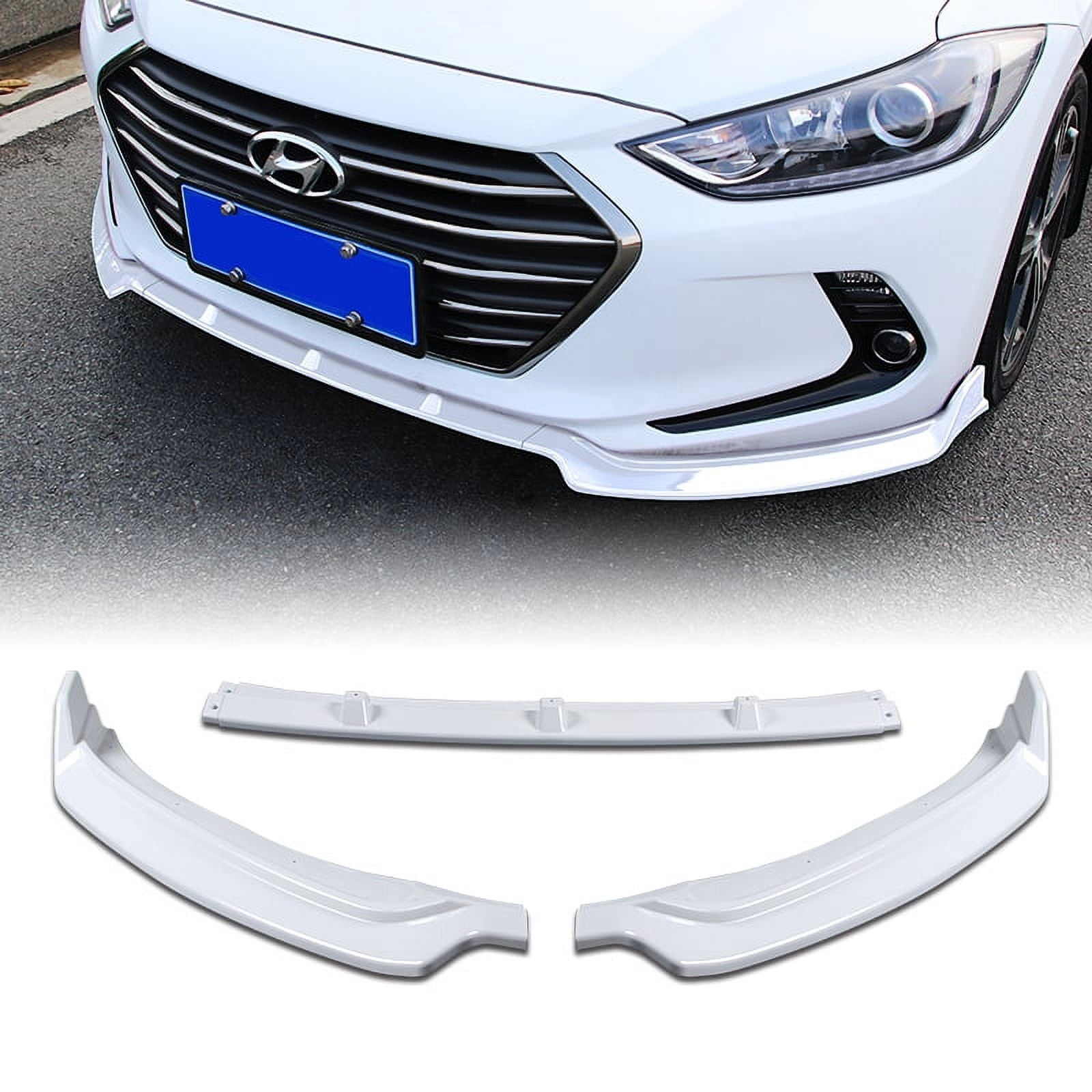 Stay Tuned Performance For 17-18 Hyundai Elantra Painted White Front ...