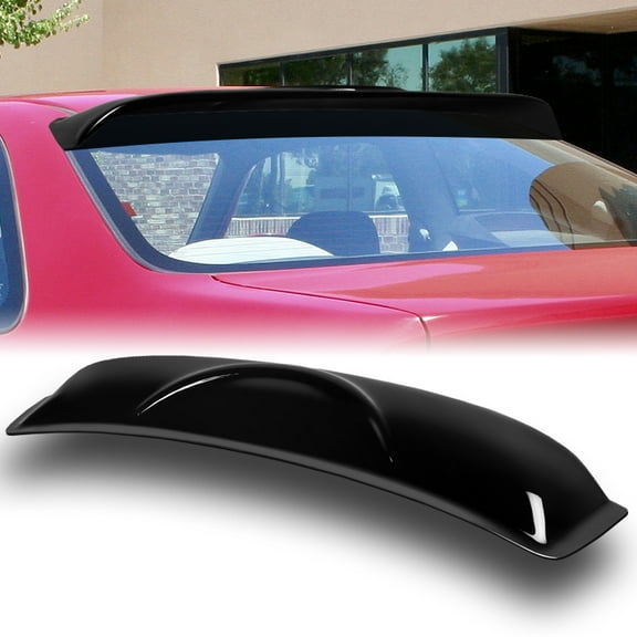 Stay Tuned Performance For 1992-1995 Honda Civic Coupe JDM ABS Rear Roof Window Visor Spoiler