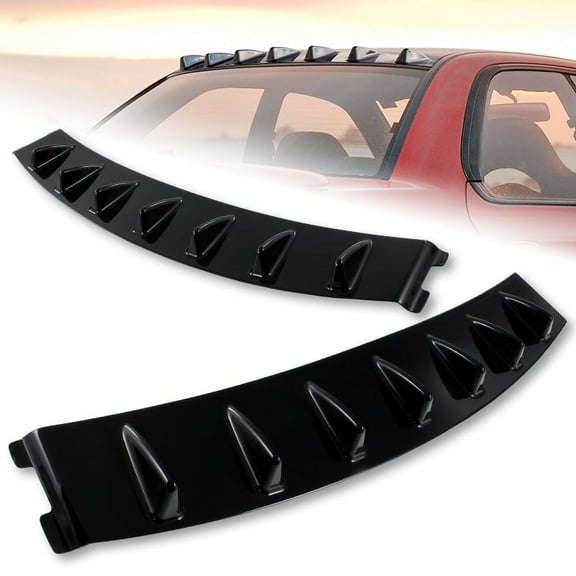 Stay Tuned Performance For 1993-2001 Subaru Impreza Black Shark Fin Rear Roof Vortex Spoiler Wing