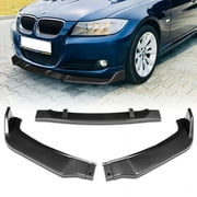 ترقبوا الأداء للفترة 2006-2008 BMW E90 E91 3-Series H-Style Carbon Look Front Bumper Spoiler Lip