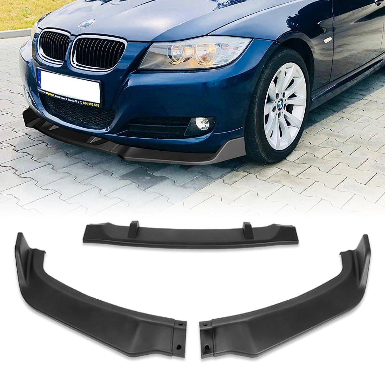 Stay Tuned Performance For 2006-2008 BMW E90 E91 3-Series Painted Black  Front Bumper Body Spoiler Lip 