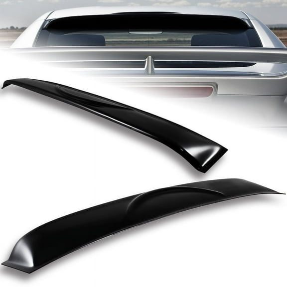 Stay Tuned Performance For 2009-2020 Nissan 370Z Z34 Smoke Acrylic Rear Window Roof Visor Spoiler
