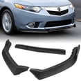 thumbnail image 1 of Stay Tuned Performance For 2011-2014 Acura TSX Matt Black Front Bumper Spoiler Splitter Lip STP-Style, 1 of 6