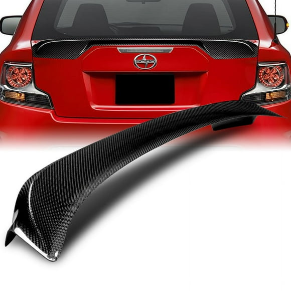 Stay Tuned Performance For 2011-2016 Scion tC OE-Style Real Carbon Fiber Rear Trunk Spoiler Wing