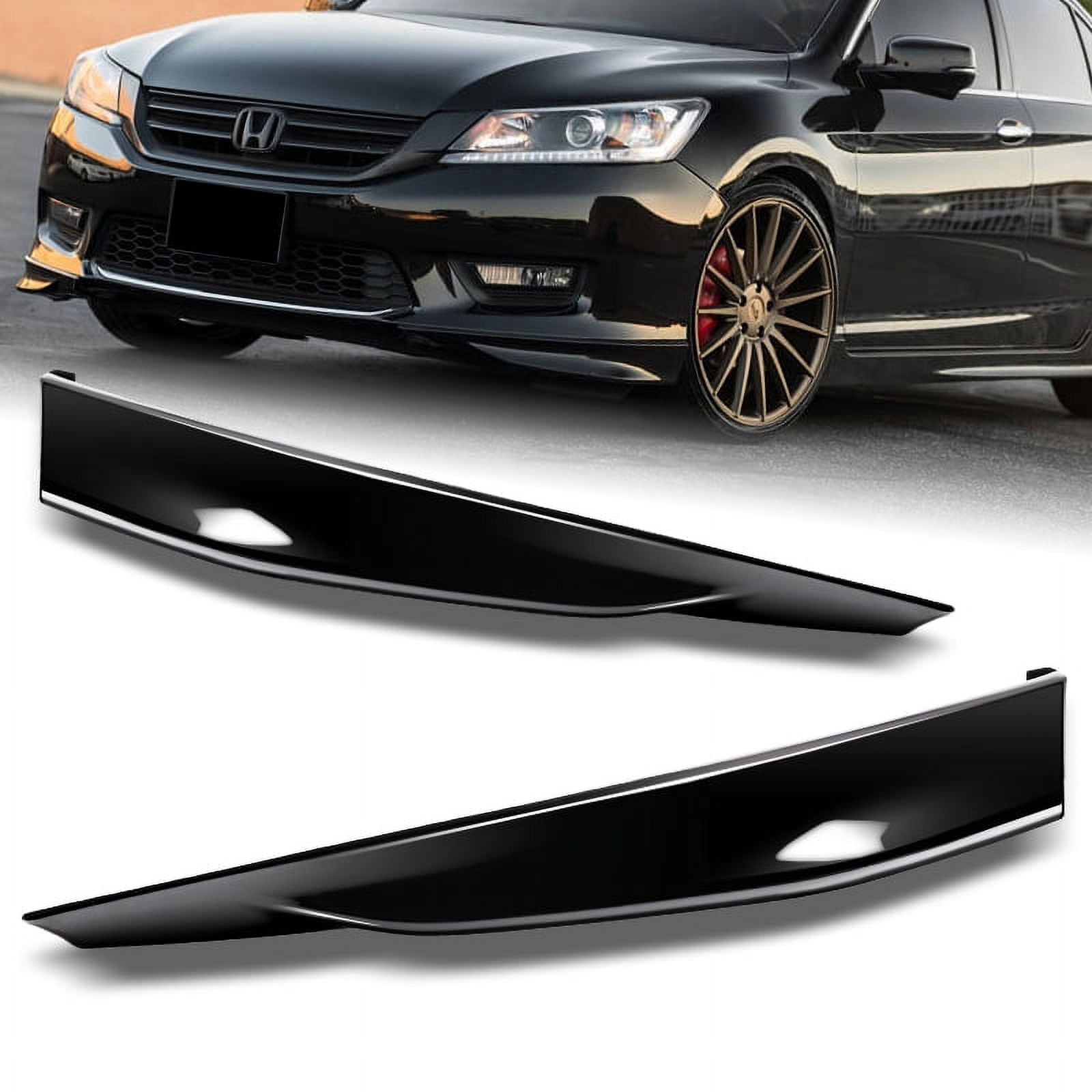 2013 Honda Accord Bumper Stay Tuned Performance For 2013-2015 Honda Accord 4DR Painted Black