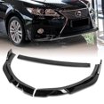 thumbnail image 1 of Stay Tuned Performance For 2013-2015 Lexus ES350 ES300h Painted Black Front Bumper Splitter Spoiler Lip, 1 of 5