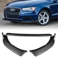 thumbnail image 1 of Stay Tuned Performance For 2014-2016 Audi A3 Carbon Look Sport Front Bumper Body Splitter Spoiler Lip, 1 of 5