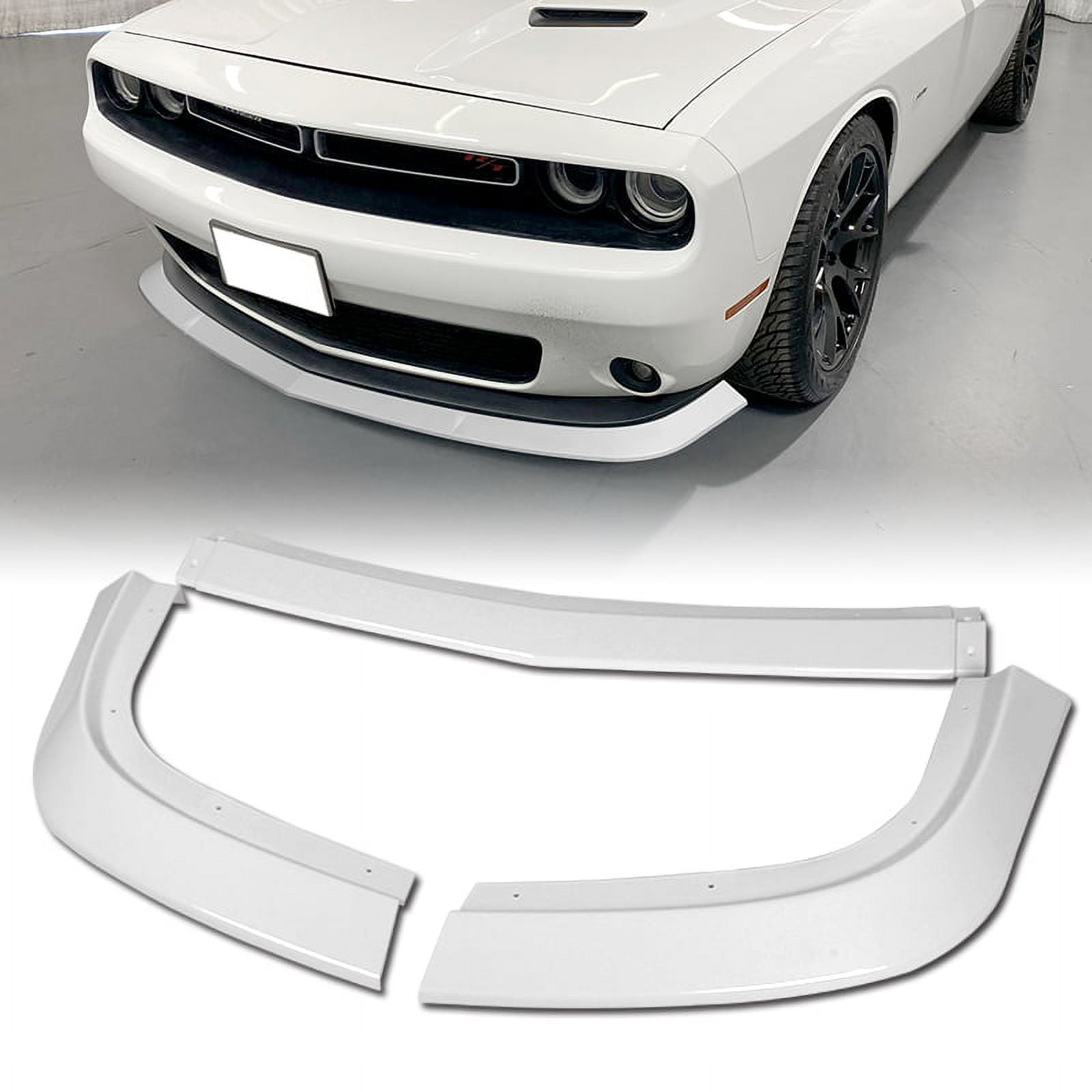 Dodge Challenger & Dart Fog Lights - Complete Front Bumper Kit With Halogen Bulbs (DOT/SAE Certified)