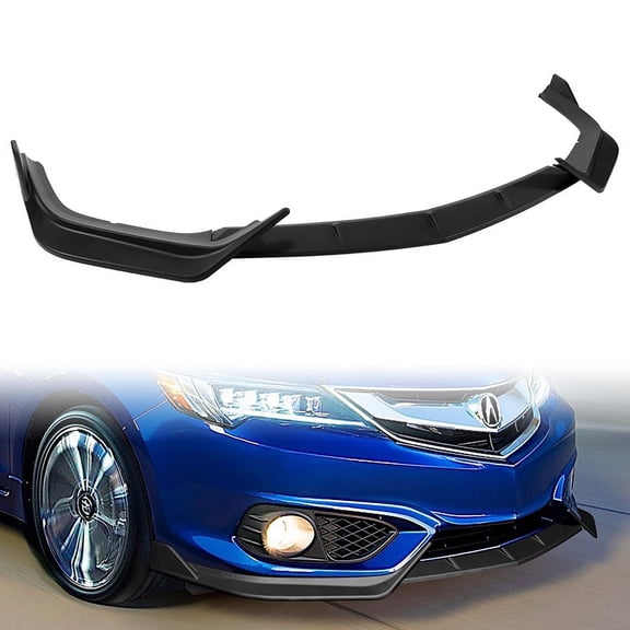 Stay Tuned Performance For 2016-2018 Acura ILX Sedan/4DR Matt Black Front Bumper Spoiler Splitter Lip
