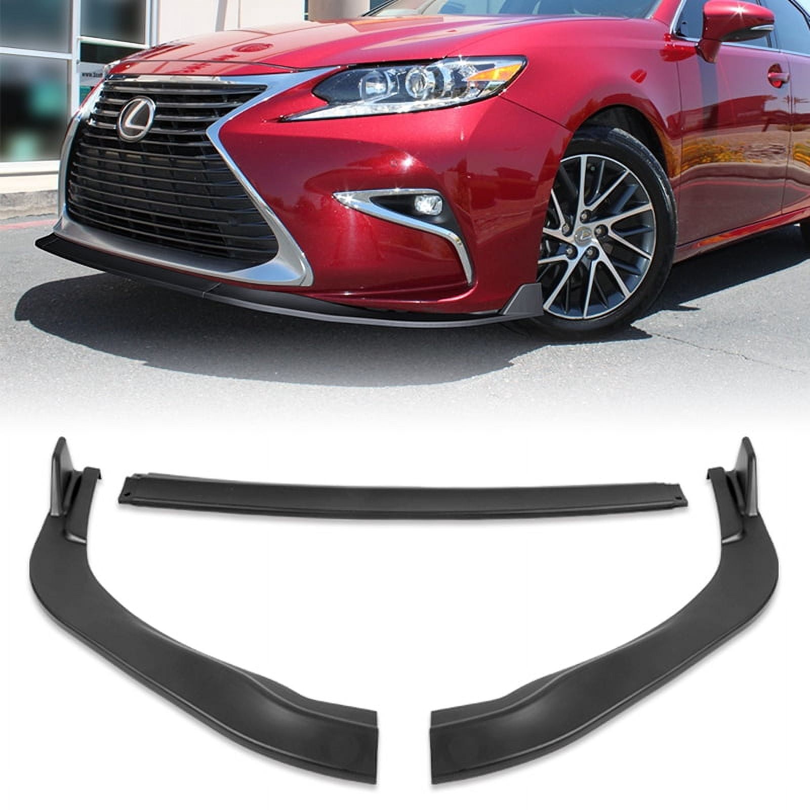 Stay Tuned Performance For 2016-2018 Lexus ES300H ES350 Matt Black Front Bumper Body Kit Spoiler Lip