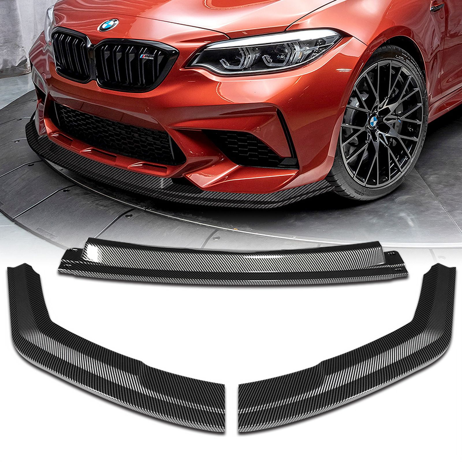 Splitter Stay Stay Tuned Performance For 2016-2020 BMW M2 F87 RA-Style Carbon Look ...
