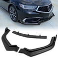 thumbnail image 1 of Stay Tuned Performance For 2018-2020 Acura TLX Matt Black Front Bumper Splitter Spoiler Lip STP-Style, 1 of 5