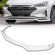Stay Tuned Performance For 2019-2020 Hyundai Elantra Sedan Painted White Front Bumper Body Spoiler Lip