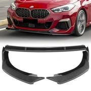 ابق على اطلاع بالأداء لسيارة BMW 2-Series F44 Gran Coupe Carbon Style Front Bumper Spoiler Lip 2020-2022
