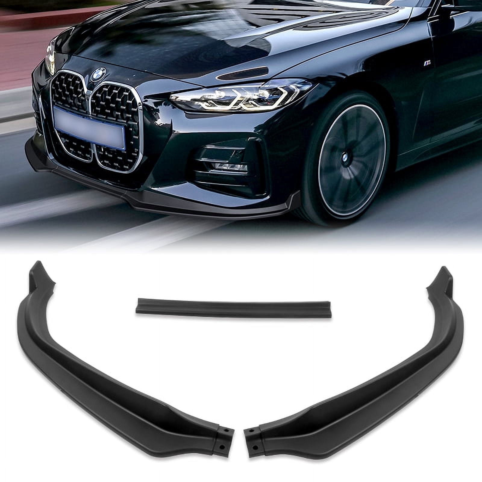 Stay Tuned Performance For 2020-2025 BMW 4-Series G22 G23 Matt Black Front Bumper Body Kit Spoiler Lip