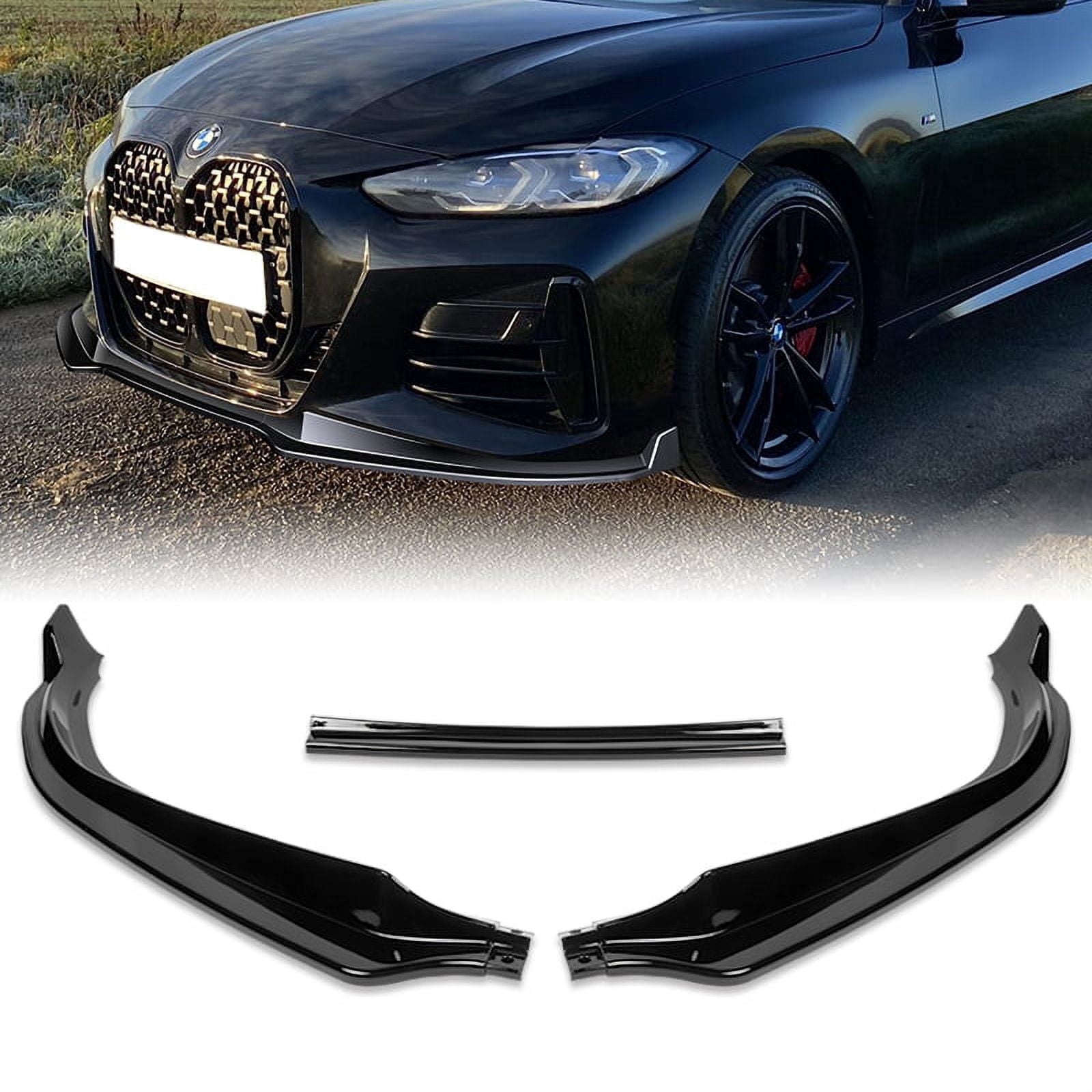 Stay Tuned Performance For 2020-2025 BMW 4-Series G22 G23 Painted Black Front Bumper Body Spoiler Lip